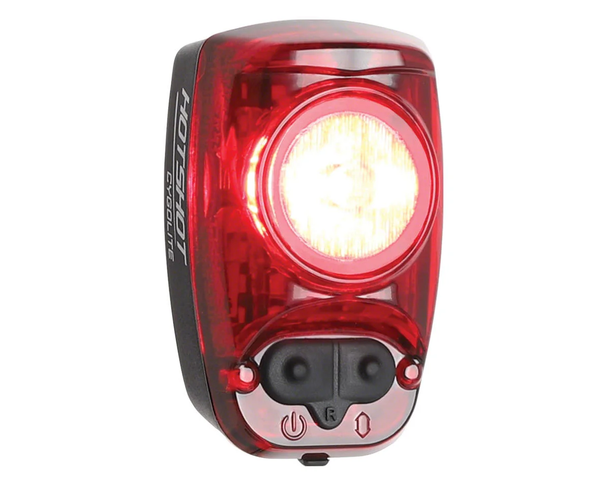Cygolite Hotshot 120 USB Tail Light (Black) (120 Lumens)